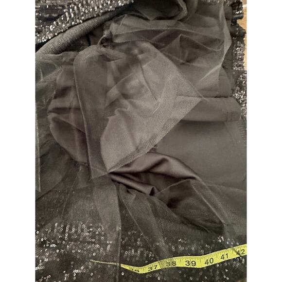 NWT Draper James RSVP Sequin Black Holiday Special Occasion Dress Prom size 20W - Picture 7 of 14